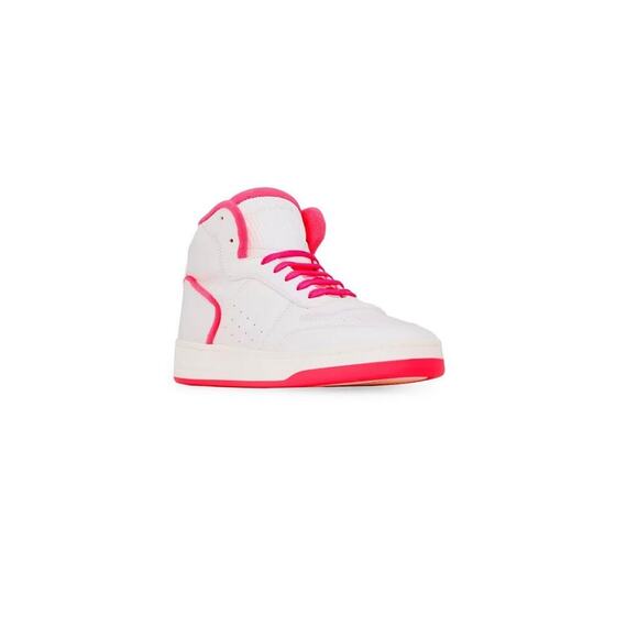 $1095 NIB Saint Laurent Sl 80 Mid-top Sneakers Smooth and Grained Leather 42(12)